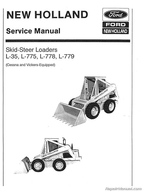 new holland skid steer service manual